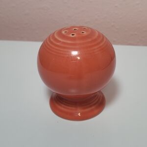 Fiesta persimmon salt or pepper shaker